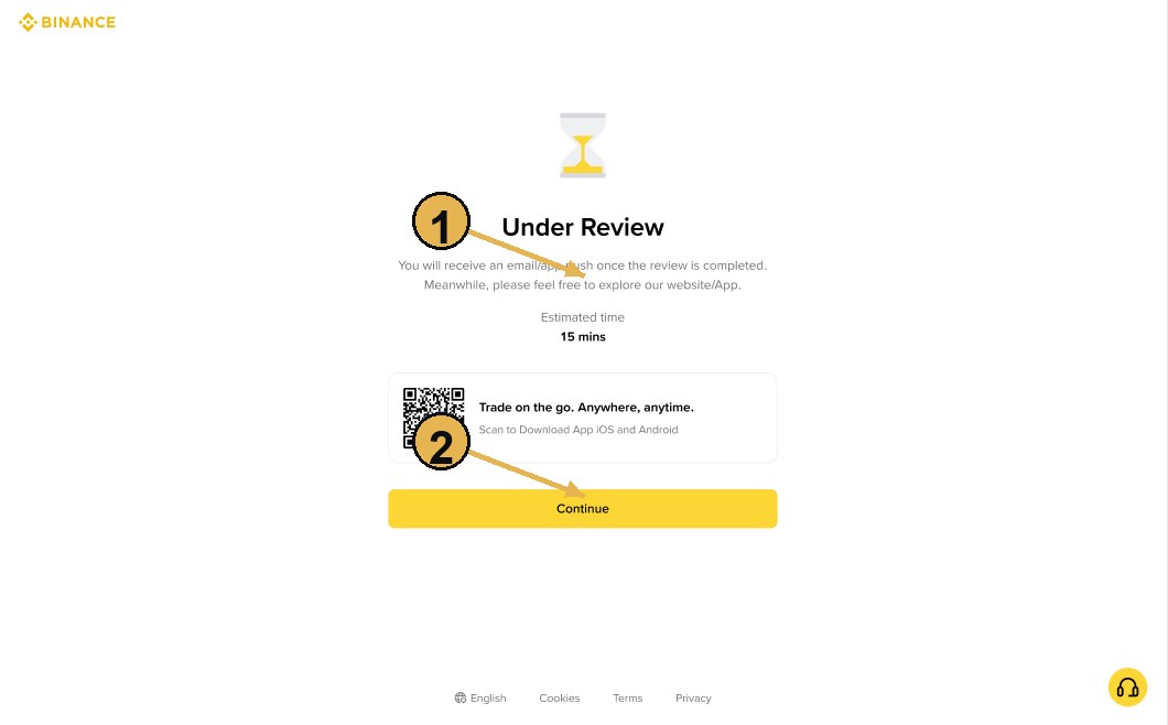 币安 KYC：审核中