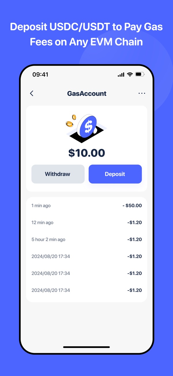 Rabby App Store 官方截图：跨链/兑换界面